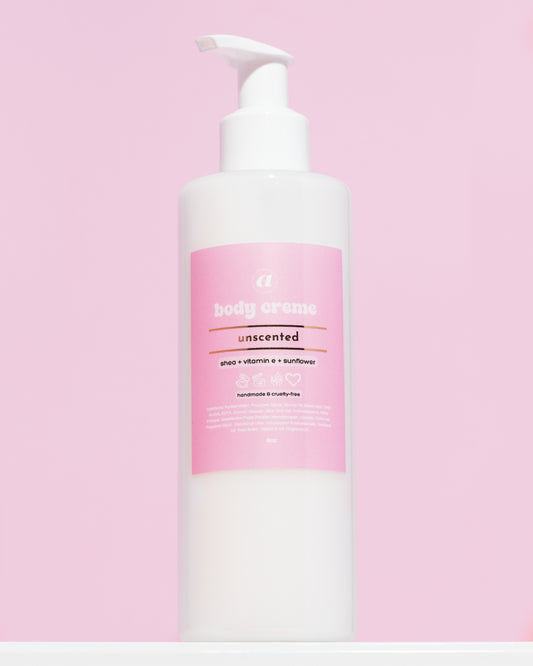 unscented body creme